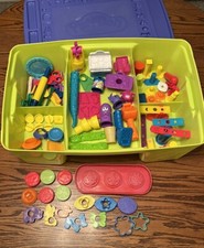 Acessórios de mesa Play-Doh armazenamento de atividades extrusoras utensílios bombas difusas +++ comprar usado  Enviando para Brazil