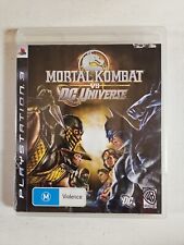 Mortal Kombat vs. DC Universe - Sony Playstation 3 - Jogo PS3 com manual comprar usado  Enviando para Brazil