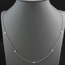 Diamant kette stationscollier gebraucht kaufen  München