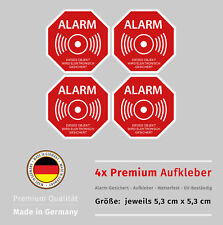Aufkleber alarmanlage alarmges gebraucht kaufen  Darmstadt