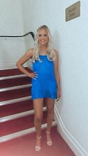 Blue zara fringe for sale  GLASGOW