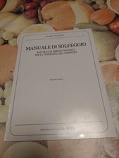 Manuale solfeggio volume usato  Colli Verdi