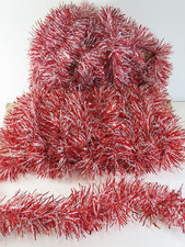 Red white tinsel for sale  West Bend