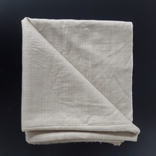 Plaid beije cotton for sale  BRISTOL