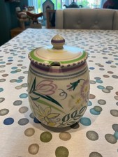 Poole pottery lidded for sale  NORTHWICH