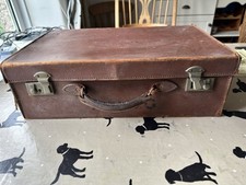 Vintage brown leather for sale  CAERPHILLY