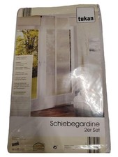 Tukan schiebegardine 2er gebraucht kaufen  Deutschland