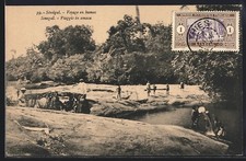 Old postcard senegal d'occasion  Expédié en Belgium