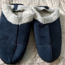 Unisex slippers blue for sale  PURLEY