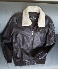 Brown leather raf for sale  CROYDON