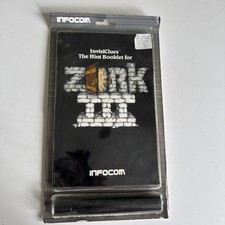 NOVO livreto de dicas Zork III InvisiClues com marcador de caneta manual do usuário Infocom (d22) comprar usado  Enviando para Brazil