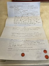 Old staffordshire document for sale  WIRRAL