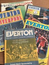 Mixed everton programmes for sale  WIRRAL
