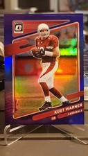 Kurt Warner 2021 Panini Donruss Optic Purple Prizm /50 Arizona Cardinals HOF comprar usado  Enviando para Brazil