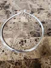 Colar Gargantilha Vintage Sólido 950 Prata Esterlina Italiana 8mm Omega Milor 20"" comprar usado Colar Gargantilha Vintage Sólido 950 Prata Esterlina Italiana 8mm Omega Milor 20"" comprar usado  Enviando para Brazil