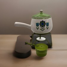 Fondue pot set for sale  Akron