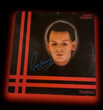 Signed gary numan for sale  LIVERPOOL