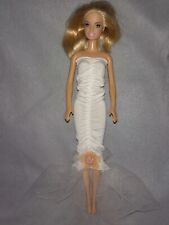 Barbie kleid weiß gebraucht kaufen  Wittenberge
