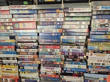 Vhs video tapes for sale  PERTH