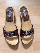 Holz pantoletten clogs gebraucht kaufen  Sembach