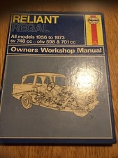 Reliant regal owners for sale  LOCKERBIE