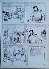 Perceval planche originale d'occasion Perceval planche originale d'occasion  Nancy-