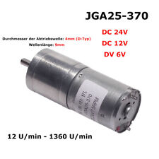 JGA25-370 DC24V 12V 6V Geschwindigkeitsuntersetzungsgetriebe Motor mit Getriebe comprar usado  Enviando para Brazil