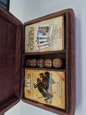 Brass inlaid wooden for sale  WISHAW
