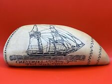 Faux scrimshaw whale for sale  Syosset