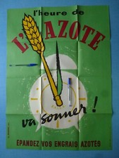 Affiche publicitaire agricole d'occasion  Clermont-Ferrand-