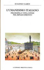 Umanesimo italiano filosofia usato  Italia