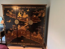 Chinoiserie bedroom set for sale  WEYMOUTH