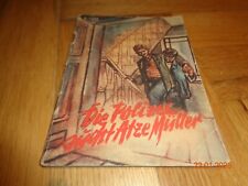 Krimiheft blaulicht ddr gebraucht kaufen  St. Egidien