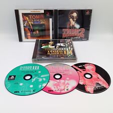Tomb Raider 1 2 3 4 Conjunto Lote de 4 PS1 PlayStation 1 Japão CIB Completo comprar usado  Enviando para Brazil