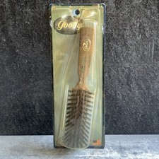 Escova de Cabelo Vintage 1999 Goody Wood Tone 8" Selada Estoque Antigo 04391 comprar usado  Enviando para Brazil