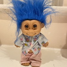Vintage troll blue for sale  TEIGNMOUTH