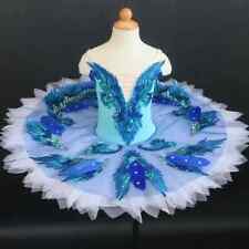 Vestido de balé tutu infantil menina bailarina fantasias de dança saia de balé clássica feminina, usado comprar usado  Enviando para Brazil