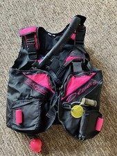 Colete de mergulho feminino Sea Quest Diva QD rosa tamanho médio com cabide resistente comprar usado  Enviando para Brazil