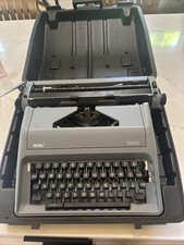 Máquina de escribir portátil manual Royal Epoch gris con estuche segunda mano  Embacar hacia Mexico