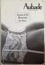 Affiche lingerie aubade d'occasion  La Courtine