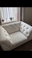 Cuddle chair cream for sale  BRIGHOUSE