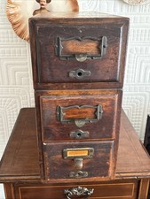 Vintage wooden card for sale  LIVERPOOL