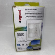 Legrand white recessed for sale  Big Lake