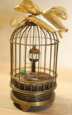 Tischuhr vogelkäfig uhr gebraucht kaufen  Kolbermoor