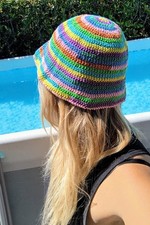 Bucket hat crochet usato  Vertemate con Minoprio