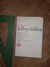 Giuseppe maranini repubblica usato  Torino