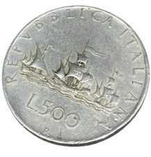 500 lire 1958 usato  Galatone