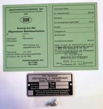 Simson blanko betriebserlaubni gebraucht kaufen  Wittingen