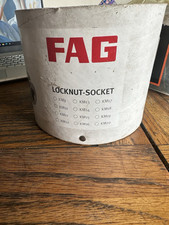 Fag locknut socket for sale  ALCESTER