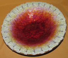 Coupelle émaillée polychrome d'occasion  Montmoreau-Saint-Cybard